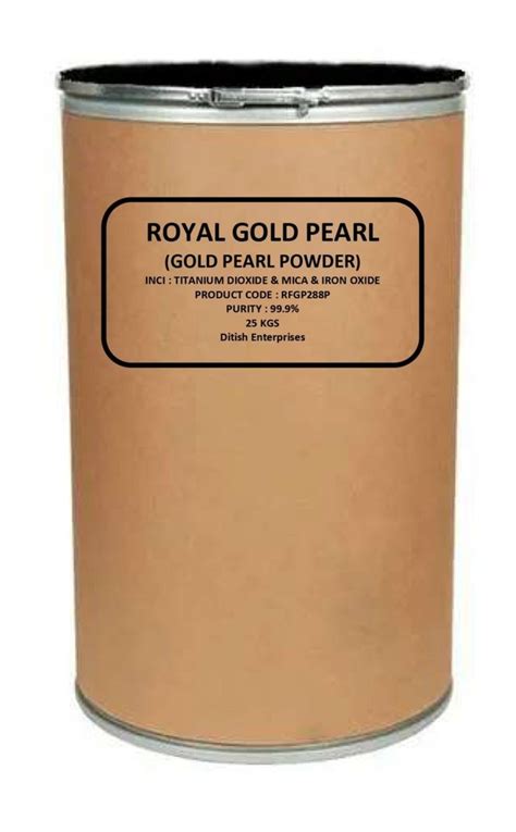 99 90 Royal Gold Pearl Pigment Powder Drum 25 Kg At Rs 1050 Pack In