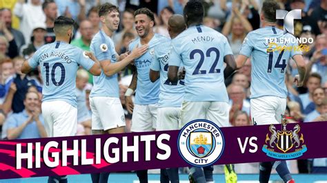 Manchester City Vs Newcastle United 2 1 Goals And Highlights Premier