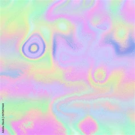 D Holographic Waving Cloth Texture Liquid Holographic Background