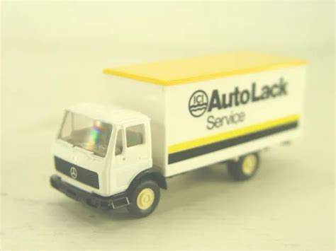 MERCEDES LKW KOFFER ICI Lacke Wiking HO 1 87 Modell 432 E Gebr