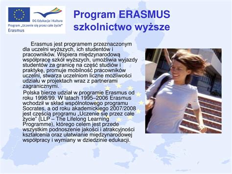 Ppt Programy Edukacyjne Unii Europejskiej Powerpoint Presentation