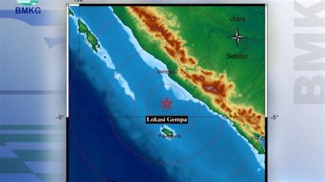 Gempa Terkini Guncang Seluma Bengkulu Kamis Januari Malam