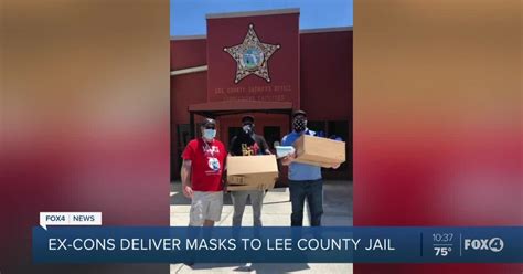 Former inmates deliver masks to Lee County Jail