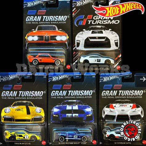 Hot Wheels Silver Series Grand Turismo Shopee Malaysia