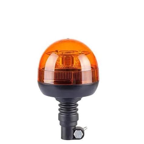 Led Zwaailamp Amber R65 Met Flexi Din Montage 12v 24v Led4Wheels