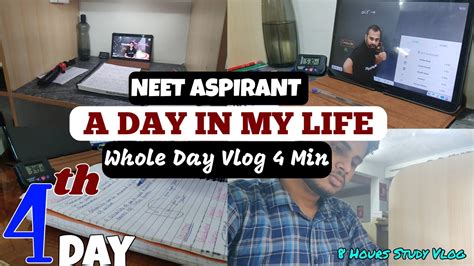 Neet Aspirant Study Vlog 2024 Neet Aspirants Life Neet Aspirants