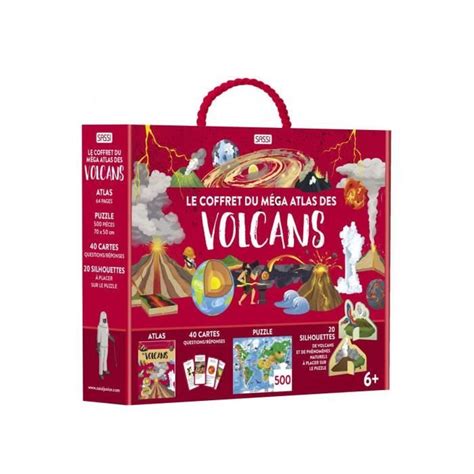 Coffret Du M Ga Atlas Des Volcans Sassi Rouge Tu Cdiscount Jeux