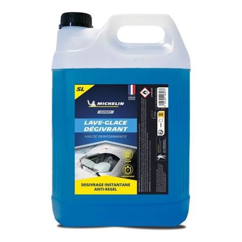 MICHELIN LG hiver dégivrant 5L lave glace hiver Cdiscount Auto