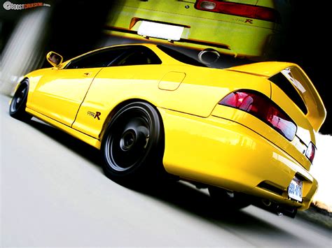 Boosted Honda Integra Type R Dc2r Yellow BoostCruising