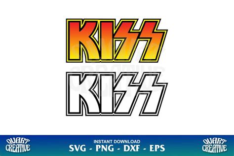 Kiss Band Logo SVG - Gravectory