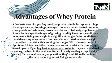 Ppt Advantages Of Whey Protein Powerpoint Presentation Free Download