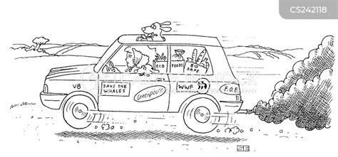 Car Pollution Cartoons And Comics Funny Pictures From Cartoonstock