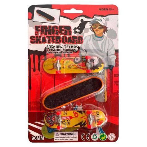 Kit 3 Skates De Dedo Mini Finger Skateboard Radical Lixa Belinda