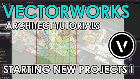 Vectorworks Architect Tutorials Starting New Projects I K Youtube