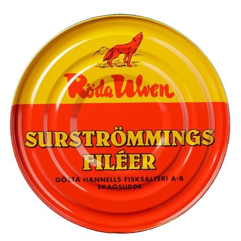 Surströmming FILET Schwedische Spezialität Röda Ulven 300g 400g