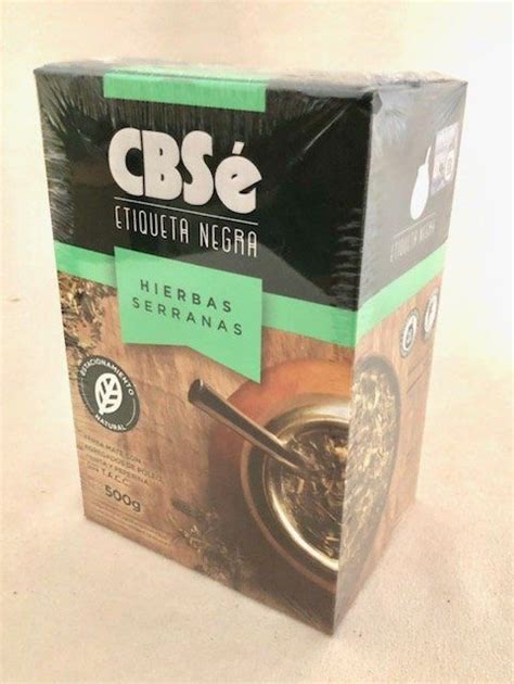 Yerba Mate CBSe Hierbas Serranas Etiqueta Negra 6 2025 Kaufen Auf