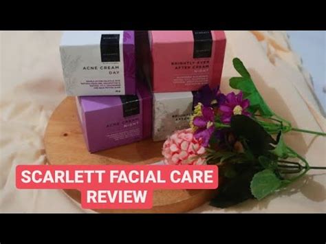 Review Scarlett Brightening Facial Wash Dan Acne Day Dan Night Dan