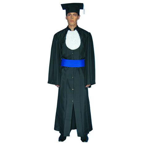 Preta Adulto de Formatura (Faixa Azul Royal) – Beckas Fagundes
