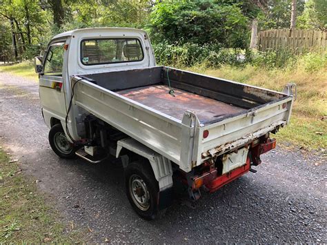 1989 Suzuki Carry 4WD W Dump Bed 550cc Engine 4 Speed Manual KEI Truck