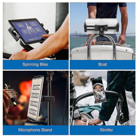 Exercise Bike Tablet Stand - 360degree Adjustable Fitness Treadmill