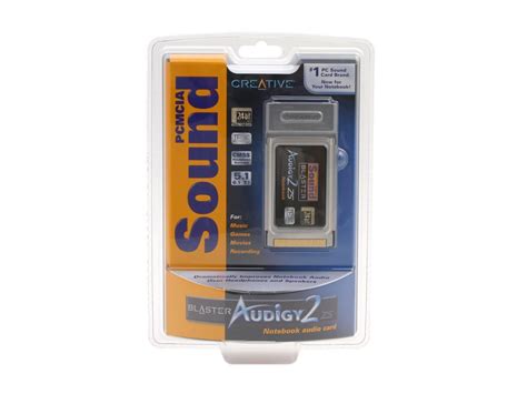 Creative Sound Blaster Audigy 2 ZS Notebook PCMCIA Sound Card - Newegg.com