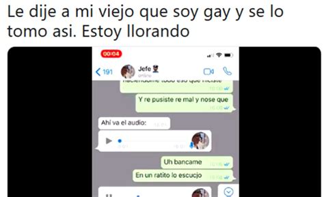 Viral en redes confesó que era gay y así reaccionó su padre MisionesOnline