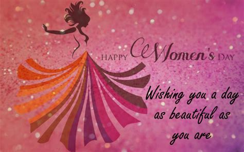 A Day As Beautiful As You Free Happy Womens Day Ecards 123 Greetings