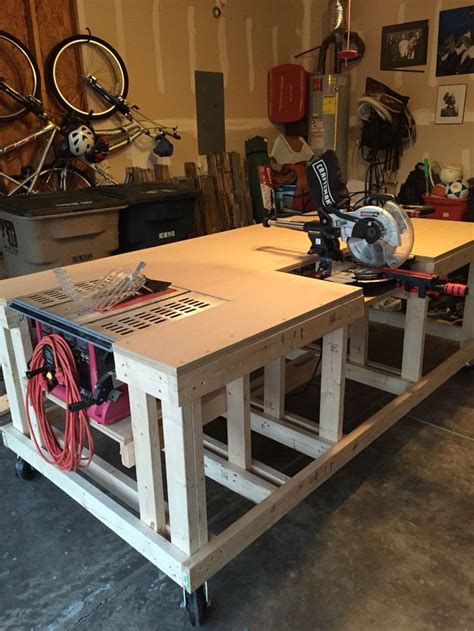 Finally Made My Work Bench Woodworking Bench Plans Garage Work Bench