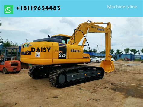 Komatsu Pc220 7 Tracked Excavator For Sale China Minhang District AD36141