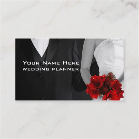 Wedding Planner Business Cards | Zazzle