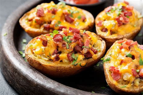 Como Fazer Batata Recheada Com Bacon Blog Minerva Perfect Baked