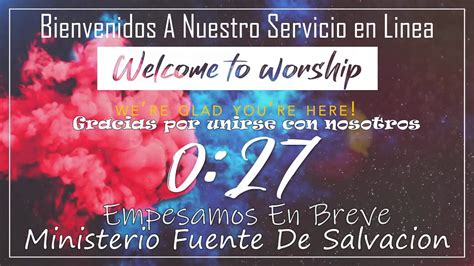 Iglesia Fuente De Salvacion Live Stream Youtube