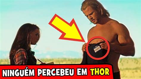 23 DETALHES que você PERDEU em THOR 1 2 3 EASTER EGGS