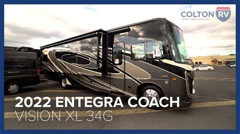 2022 Entegra Coach Vision XL 34G Tour YouTube