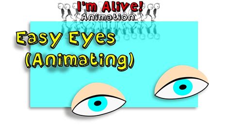 Eye Animating Tutorial Using Easy Eyes Rig Moho Tutorial Youtube