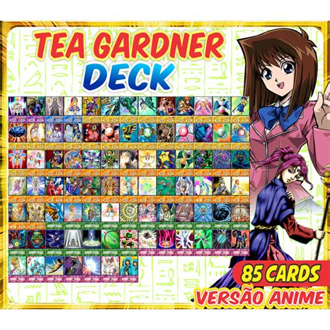 Tea Gardner 85 Cards Deck Anime Yugioh Yu Gi Oh Baralho De Cartas