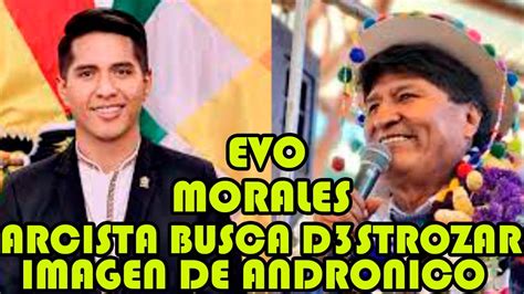 EVO MORALES DICE JORGE RICHTER PODRIA ESTAR RENUNCIANDO AL TRABAJAR CON