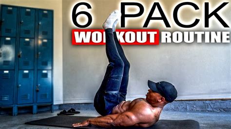 10 Minute 6 Pack Abs Workout No Equipment Weightblink