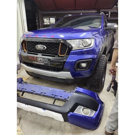 Bumper Depan Beserta Grill Original Ford Ranger Wildtrak 2021 Thailand