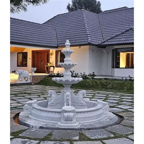 Indoor And Outdoor Garden Water Fountain Marble And Sand Stone Water