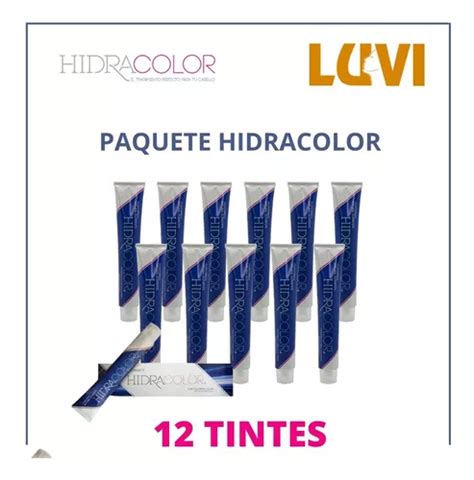 Paquete De Tinte Hidracolor 90ml Con 12pza Cuotas sin interés