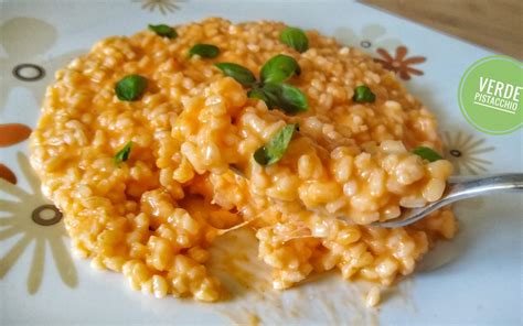 Risotto Alla Pizzaiola Verde Pistacchio