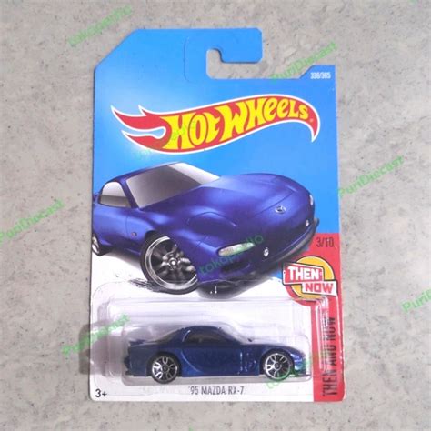Jual Hot Wheels Hotwheels Mazda Rx Rx Then And Now Blue Biru Lv Shopee Indonesia