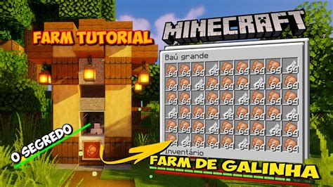 Farm De Galinha Como Fazer Farm De Galinha No Minecraft