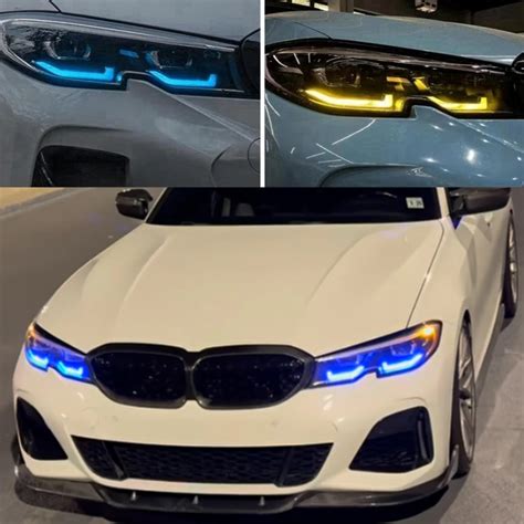 Yellow Angel Eyes Drl For Bmw G I I M I Us Led