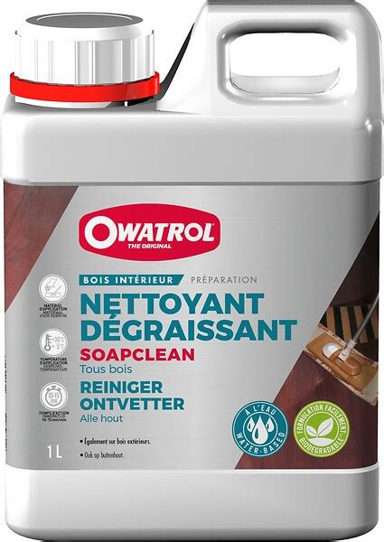 Nettoyant dégraissant pour terrasse bardages et parquets Owatrol