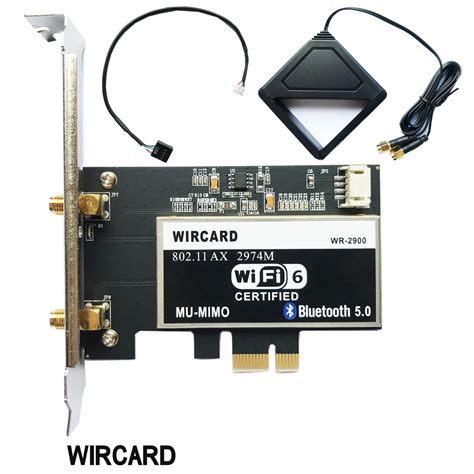 Adaptador De Tarjeta De Red Wi Fi Inal Mbrica De Doble Banda Mbps