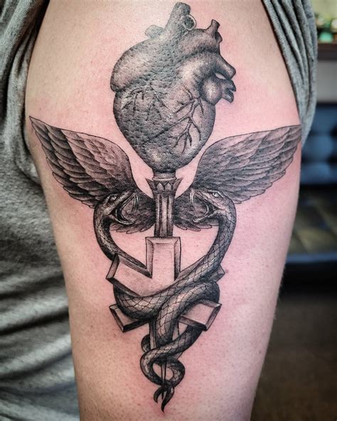 Nurse Tattoo Ideas Featuring Medical Symbols And Icons