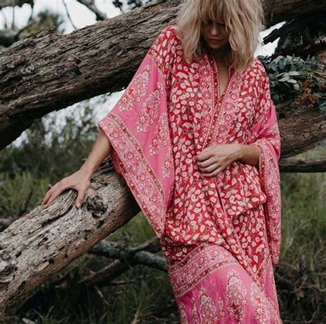 Pin By Bohoasis On Boho Fashion Maxi Kimono Boho Printed Maxi