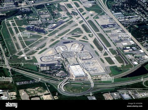 Aerial View Of Fort Lauderdale Airport Florida Usa Stock Photo Royalty